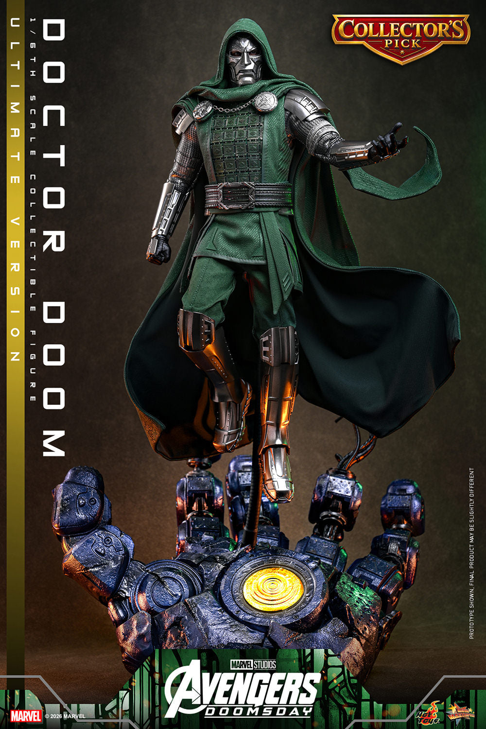 Hot Toys Doctor Doom (Avengers: Doomsday - Ultimate Version) 1/6 Scale Action Figure (Default)