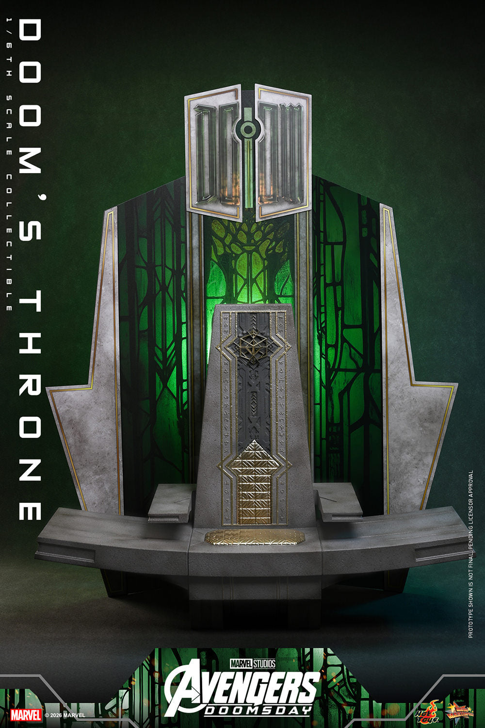 Hot Toys Doom's Throne (Avengers: Doomsday) 1/6 Scale Accessory (Default)