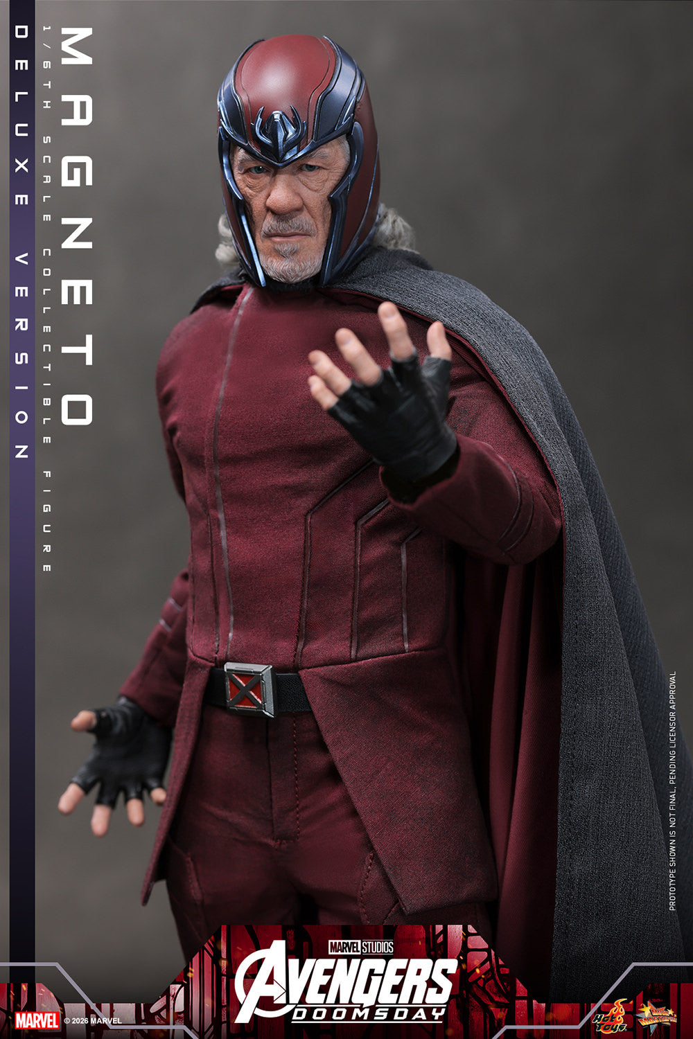 Hot Toys Magneto (Avengers: Doomsday - Deluxe Version) 1/6 Scale Action Figure (Default)