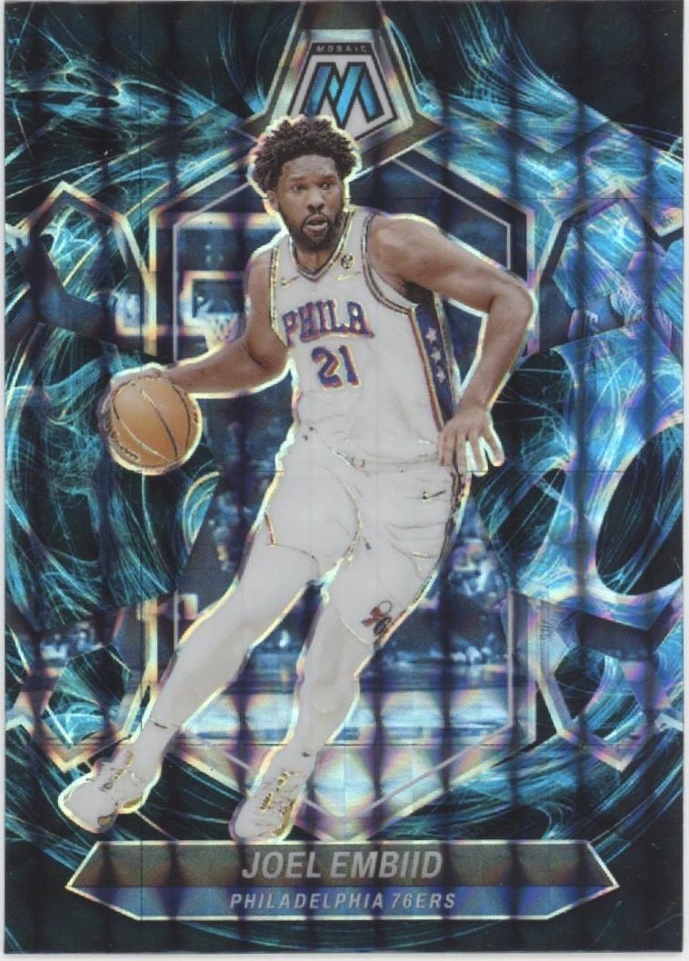 Joel Embiid 2023-24 Panini Mosaic Genesis Prizm #170