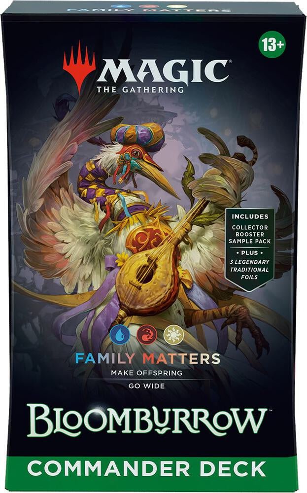 Magic the Gathering: Bloomburrow Commander Deck - Family Matters