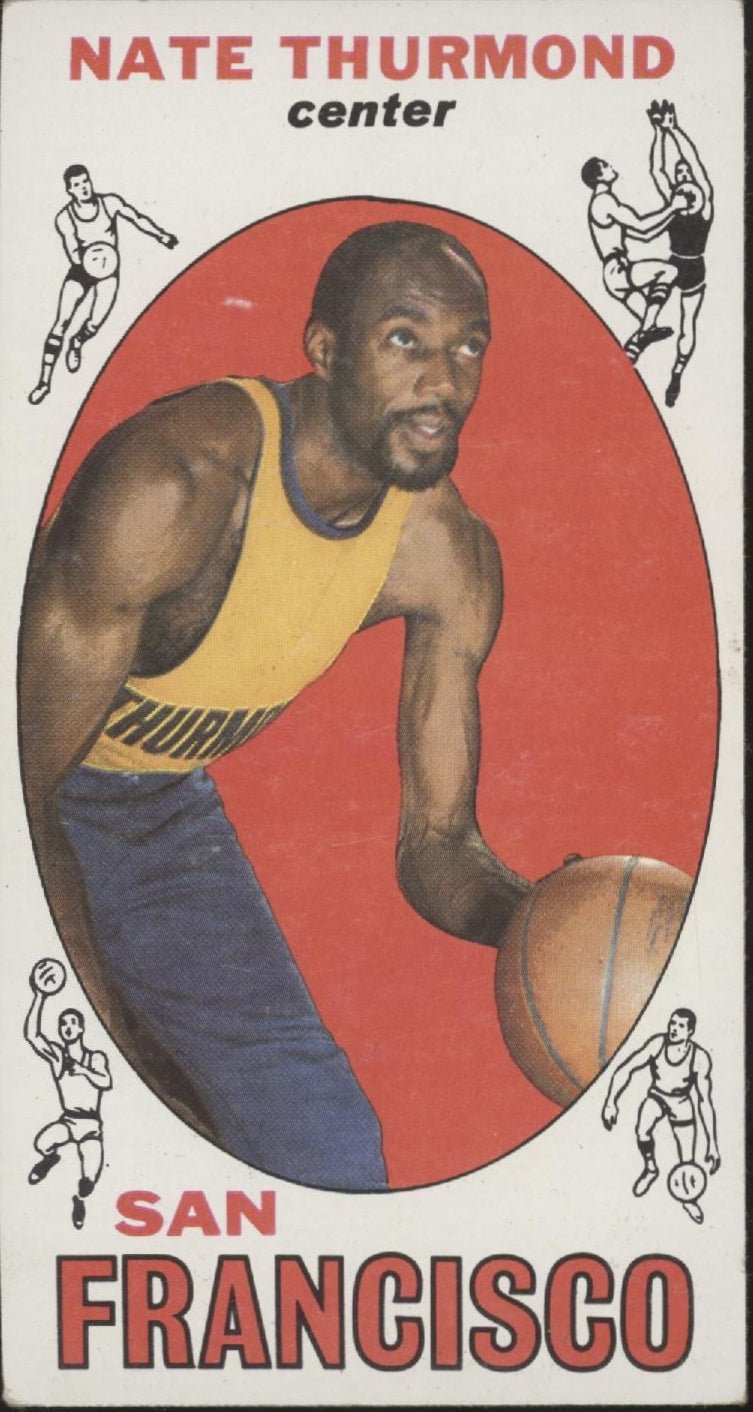Nate Thurmond 1969-70 Topps RC #10 San Francisco Warriors EX